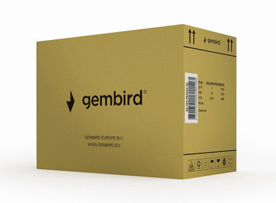 Gembird UPS Onda Senoidal Pura 3000VA Pant LCD 3 Sali Schuko USB Black — image 1