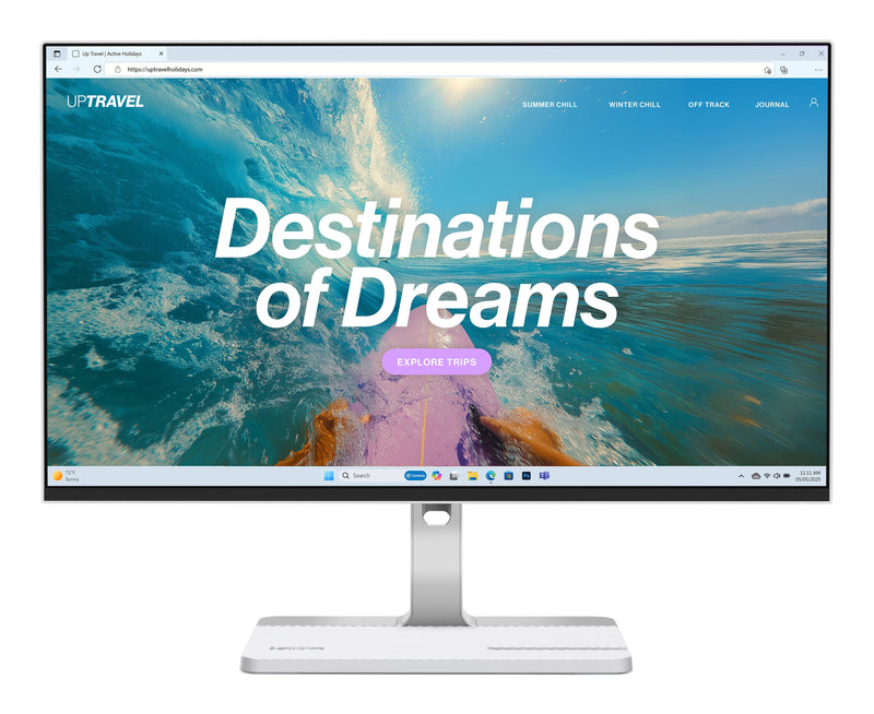 Lenovo Monitor L24D 4C 23.8 Full HD 144 HZ 1 Ms IPS Freesync Docking USB C Adjustable Height Speakers Integrad