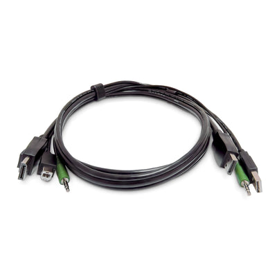 StarTech.com 1,8M DisplayPort KVM USB Cable 2.0 3,5MM Audio Universell Kompatibles Kombikabel For KVM Switch T — image 1