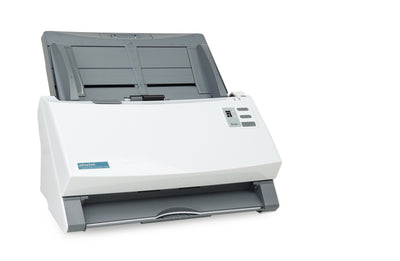 Plustek Smartoffice PS456U Plus 600 X 600 DPI Scanner With Alimentador Automatic Documentos (adf) Grey White A — image 1