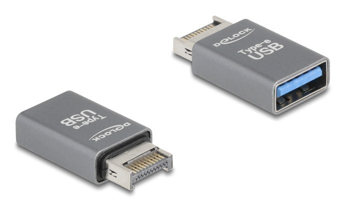 Delock Adapter USB 10Gbps Type And Key a Connector Male a USB Type a Connector Female Metal