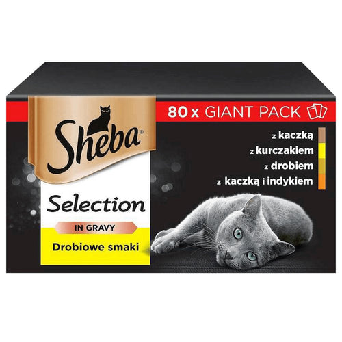 Sheba Comida Húmeda Gatos Delicacy Sabor Aves Gelatina 80X 85G — image 1