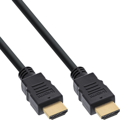 Inline® HDMI Cable HDMI High Speed With Ethernet, Male / Male, Black 5M — image 1