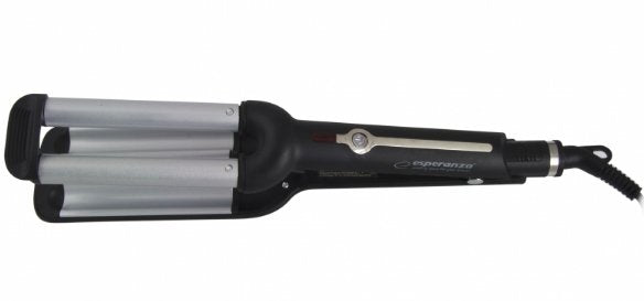 Esperanza EBL013 Pinzas Peinar Hair Rizador Black Silver 1.8M 55W