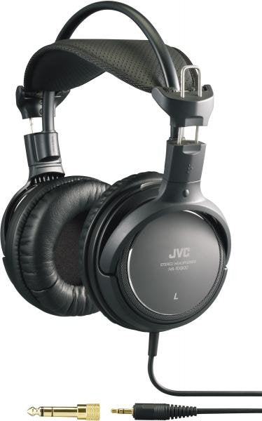 JVC Headphones HA-RX900E (on-ear, No, Black — image 1