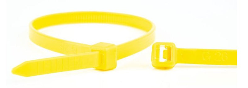 Wkk 110226471 Presilla Brida Reutilizable Plastic Poliamida Yellow 100 Pieces