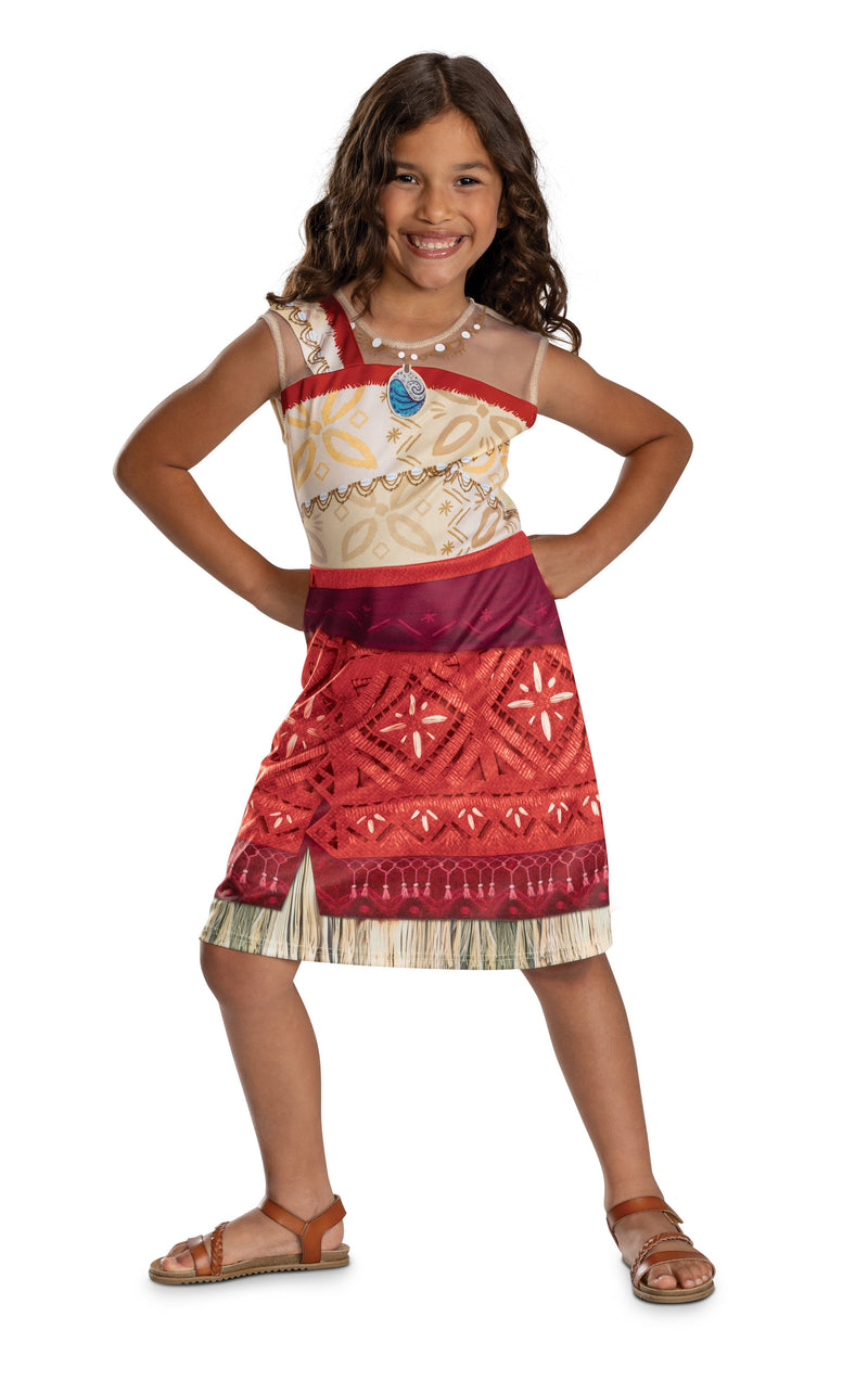 Costume Vaiana Moana Disney Kids Size 5-6