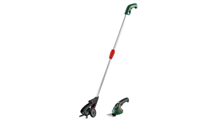 Bosch Isio Tijera Césped Wireless 8CM 3,6V Ión Litio Black Green