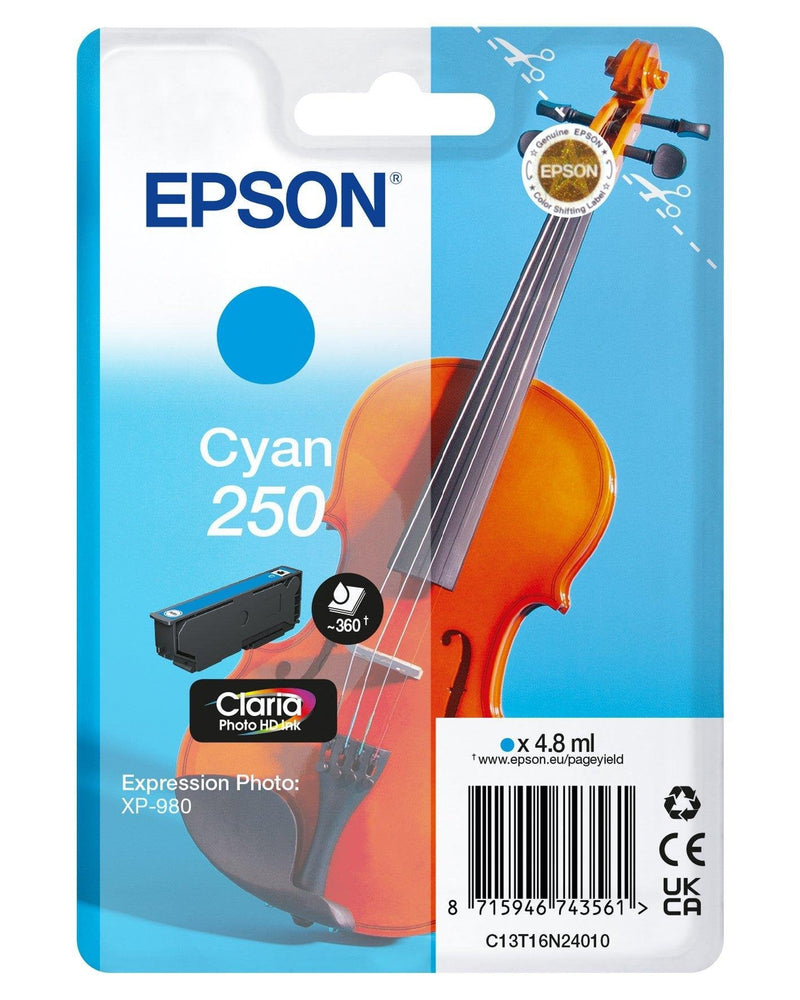 Epson Ink Cyan C13T16N24010 250 360 Copias 4,8ML