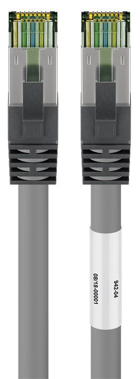 Goobay Cable Connection CAT.8.1, S/FTP (pimf) Grey 2 Metres 55137 — image 1