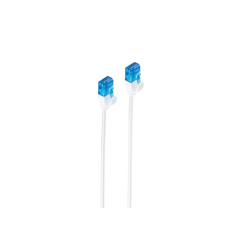 Shiverpeaks Cable Network CAT.6 U/UTP Slim White 1M