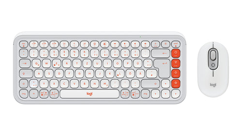 Logitech 920-013107 Keyboard Mouse Included Universal Bluetooth Qwertz German White — image 1