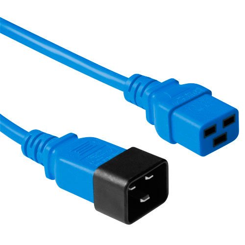 Powercord C19 - C20 Blue 1.8M