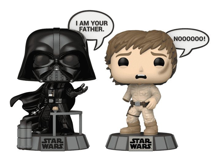Blister 2 Figuras Pop Star Wars Darth Vader & Luke Skywalker