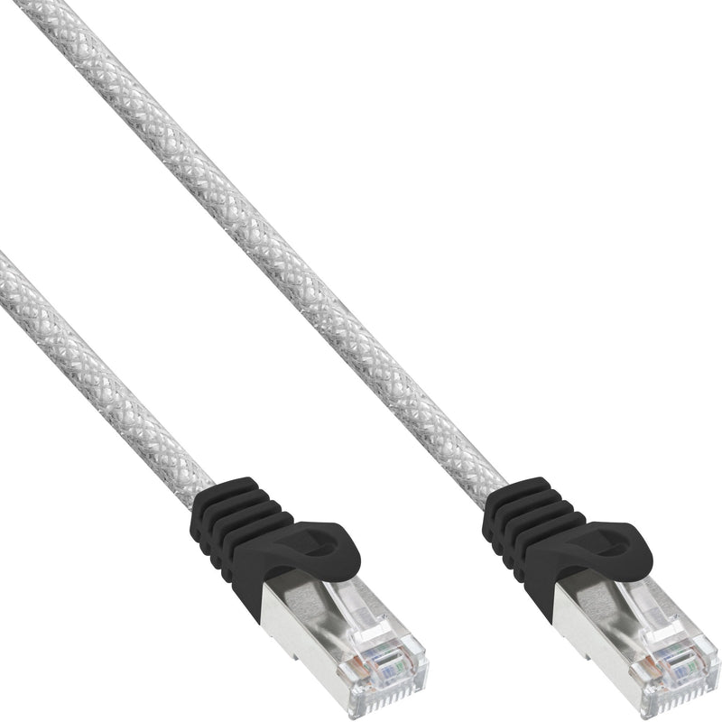 Inline Network Cable Sf/UTP CAT.5E Transparent 30M