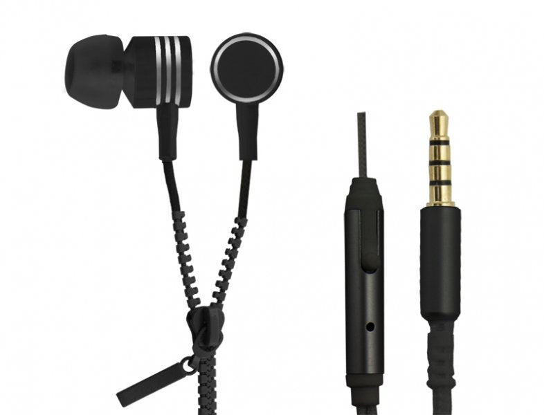 Esperanza EH161K Headphones Zip Alámbrico Black