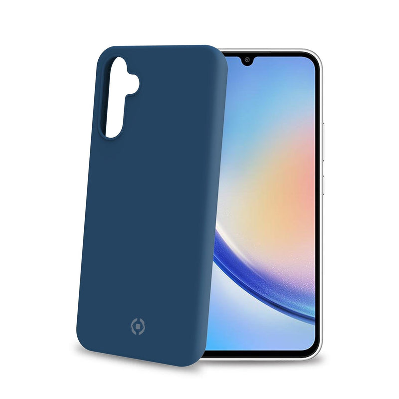 Celly CROMO1036BL Case For Samsung Galaxy A34 5G (6.6) Blue