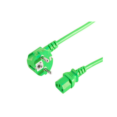 S/Conn Maximum Connectivity 09-05183 Cable Transmisión Green 1,8M CEE7/7 C13 Acoplador — image 1