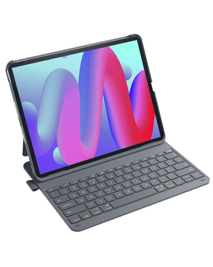Inateck Keyboard Ipad 11 Compatible QWERTY Gray