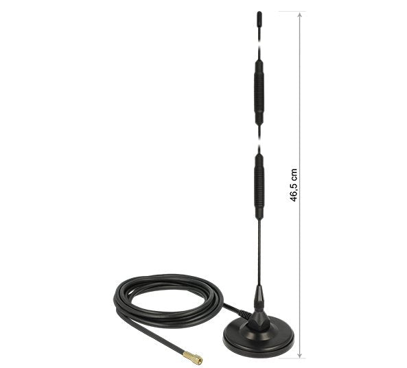 Delock 12428 Antenna Network 0,6 dBi Antenna Omnidirectional Sma