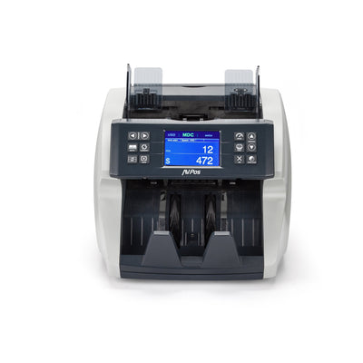 Avpos Contador/Detector Billetes AVP-DTC180 - Cuenta Cantidad Billetes, Valor Subtotal And Valor Total - 1200 — image 1