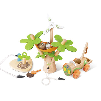 Hape Plantar Árboles With Car Eléctrico, E3417 — image 1