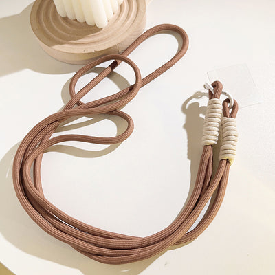 Simple Style Woven Crossbody Halter Shoulder Strap