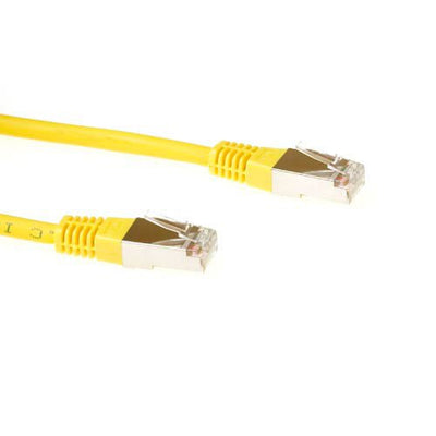 Yellow 10 Meter Lszh SFTP CAT.6 Patch Cable With RJ45 Connectors — image 1