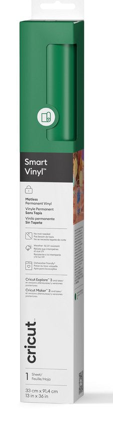 Cricut Smart Vinyl Permanente Green Matte