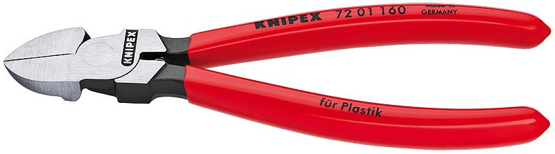 Knipex Pliers Corte 72 01 160, Plastic Pliers Corte Red Length 160MM)
