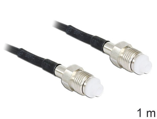 Delock Cable Antenna Fme Female Fme Female RG-174 1M — image 1