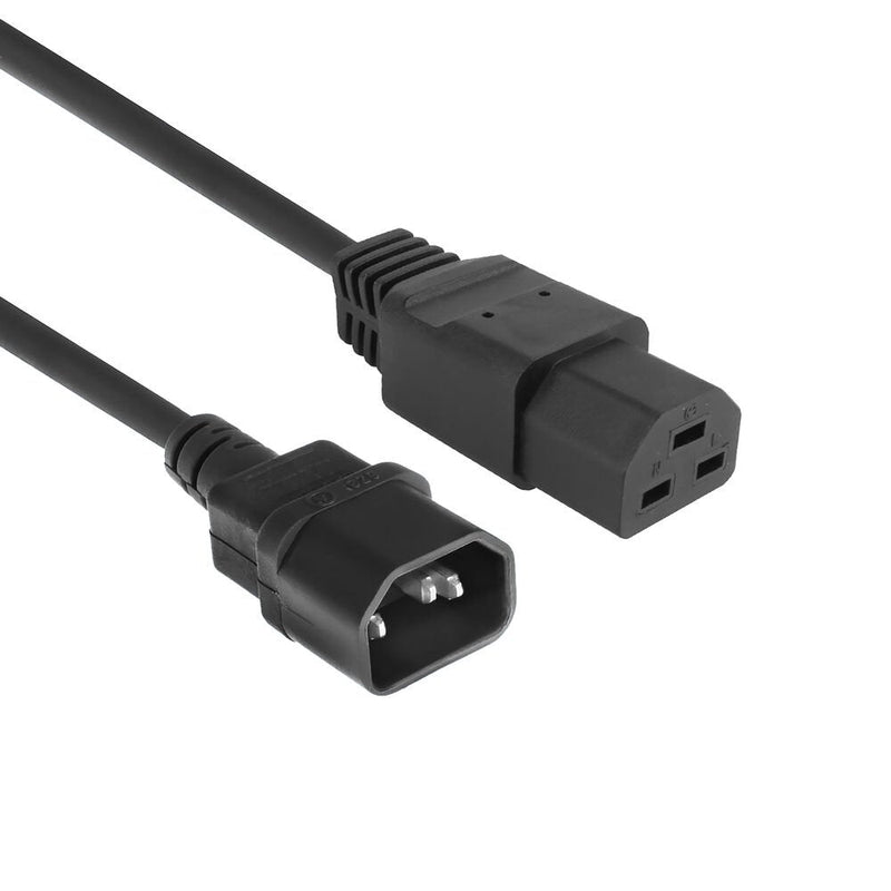 Powercord C14 - C21 IEC60320 Black 2.5M
