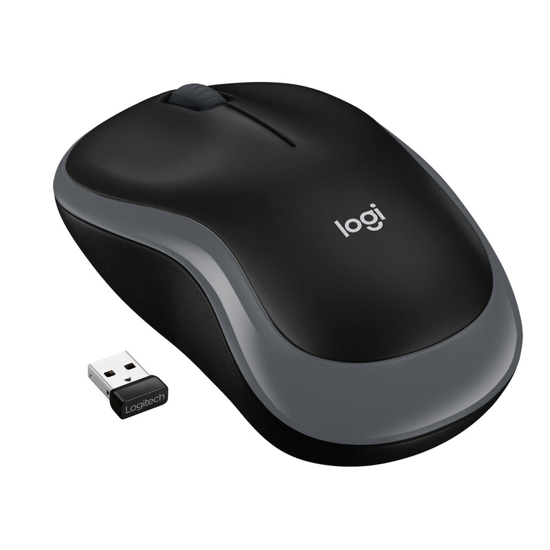 Logitech Wireless Mouse M185 Grey 910-002238