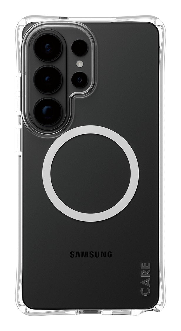Panzerglass Care By Samba Case Transparent W. White Qi Samsung New Galaxy S26 Ultra