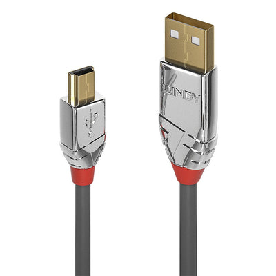 Lindy USB 2.0 Cable Typ a/Mini-b Cromo Line M/M 5M — image 1