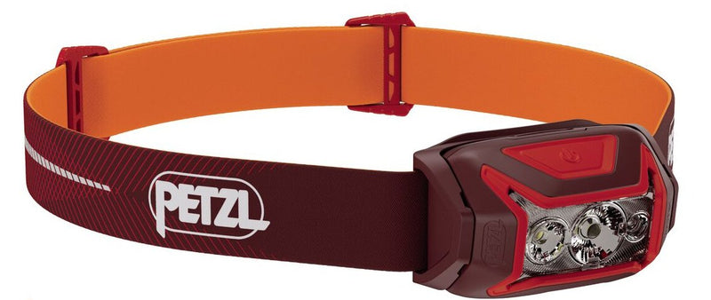 Petzl Actik Core Red Linterna With Tape Cabeza LED