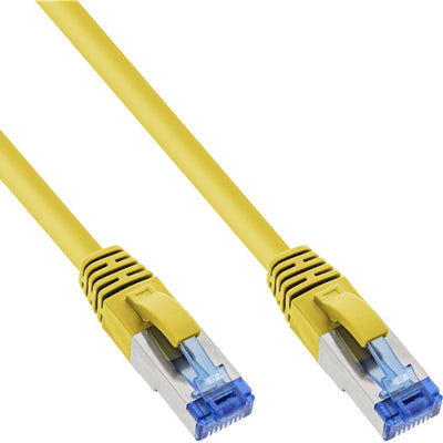 Inline Network Cable S/FTP Pimf CAT.6A Libre Halógenos 500MHZ Yellow 0.5M — image 1