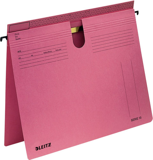 Leitz Alpha Ring Binder Colgante Amtsheftung Kaufmännische Heftung Din A4 Red — image 1