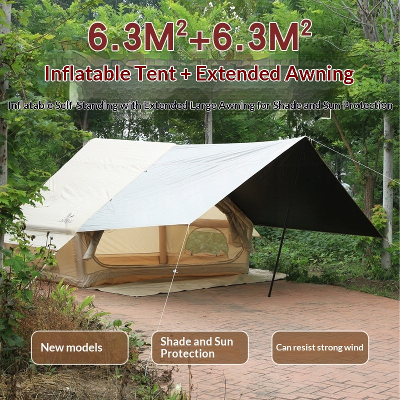Sunshade And UV-protection Vinyl-coated 2-in-1 Tent