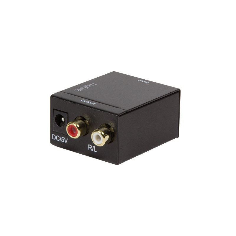 Logilink Convertidor Audio Coaxial And Toslink a Analógico L R