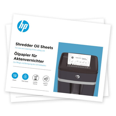 HP 9133 Accesorio Destructoras Paper Hojas Lubricantes 12 Pieces — image 1