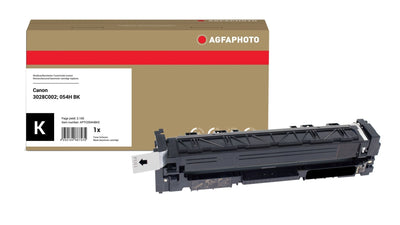 Agfaphoto Replacement For Toner APTC054HBKE. Canon 3028C002, CRG-054HBK — image 1