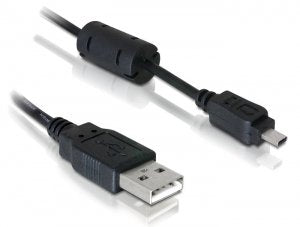 Delock Cable Camera Nikon 8PIN UC-E6 USB 1,83M