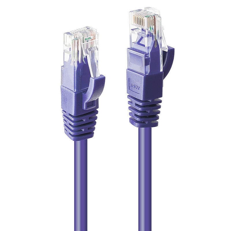 Lindy Network Cable CAT.6 U UTP Violetaat 1.00M