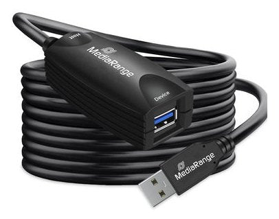 Mediarange Aktives Usb-cable Alargador, USB 3.0, 5M, Sw