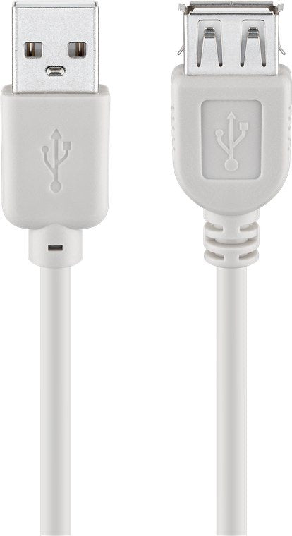 Goobay Cable Extensor Usb(a) 2.0A Usb(a) 2.0 5M Grey