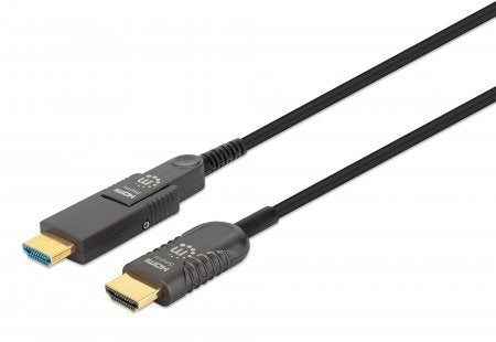 Manhattan Cable Optico HDMI a Micro-hdmi 4K 30M Black