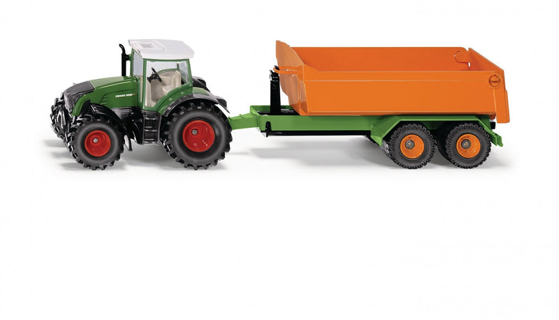 Siku Farmer Fendt With Hakenliftfahrgestell And Mulde 10198900001