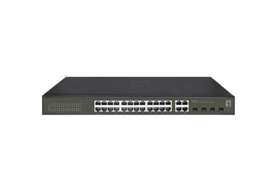 Levelone Switch 24X Ge GES-2128 4XGE 4XGSFP 19 — image 1