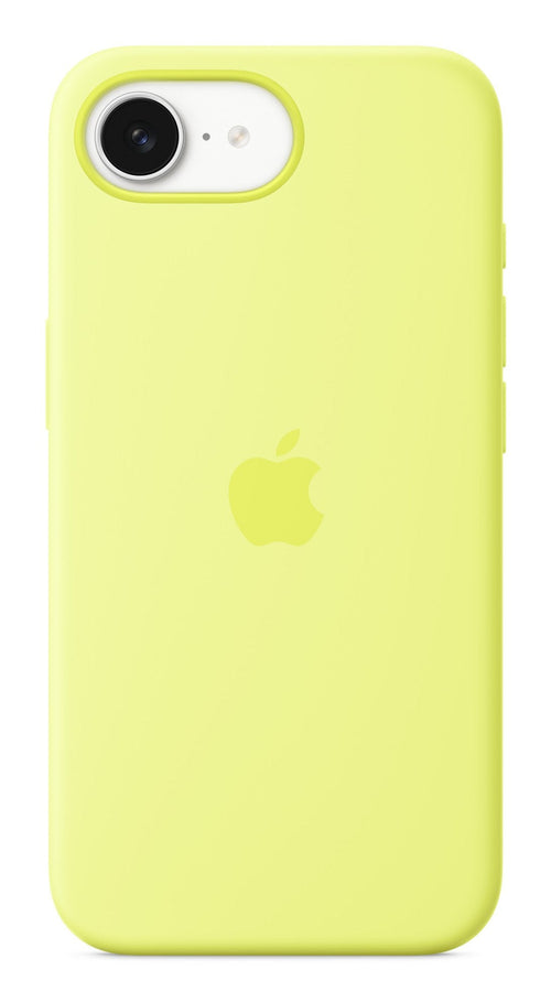 Iphone 16E Silicone Case Neon Yellow — image 1